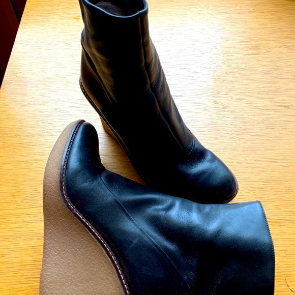 Vintage Juicy Couture Zip Wedge boots - Picture 2 of 4